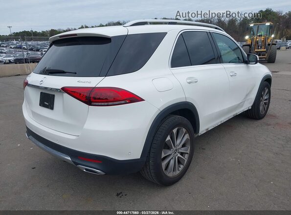 4JGFB4KB6MA434994 2021 MERCEDES-BENZ GLE 350 White Trasero derecho