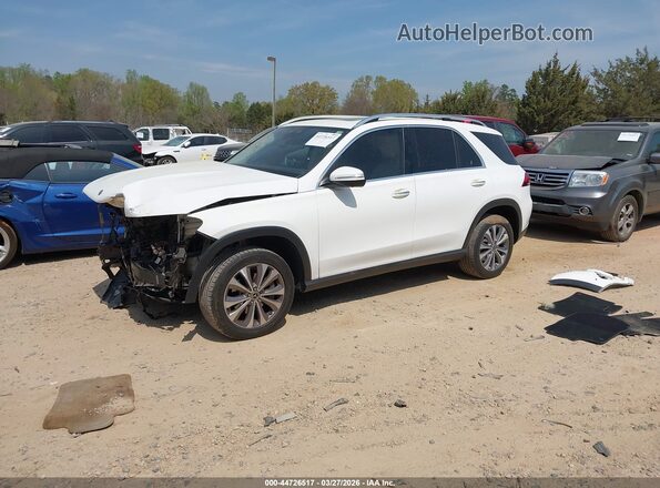 4JGFB4KB8NA710643 2022 MERCEDES-BENZ GLE 350 White წინა მარცხენა ხედი სამი მეოთხედიდან