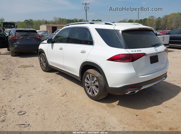 4JGFB4KB8NA710643 2022 MERCEDES-BENZ GLE 350 White უკანა მარცხენა