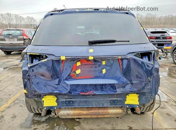 4JGFB4KB8NA736627 2022 MERCEDES-BENZ GLE Синий Вид сзади