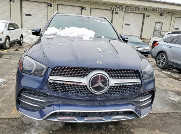 4JGFB4KB8NA736627 2022 MERCEDES-BENZ GLE Синий Вид спереди