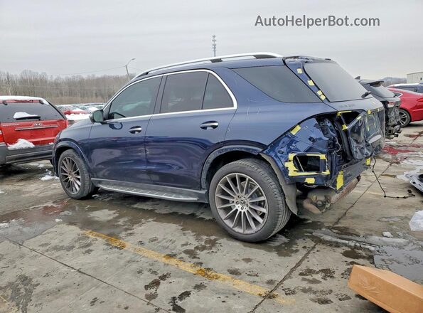 4JGFB4KB8NA736627 2022 MERCEDES-BENZ GLE Синий Задняя левая четверть