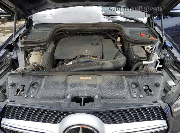 4JGFB4KB8NA736627 2022 MERCEDES-BENZ GLE Синий Вид подкапотного пространства