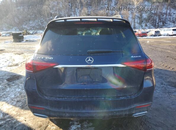 4JGFB4KB8NA829101 2022 MERCEDES-BENZ GLE Blue Widok z tyłu