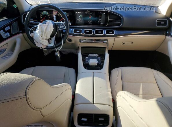 4JGFB4KB8NA829101 2022 MERCEDES-BENZ GLE Blue Widok deski rozdzielczej