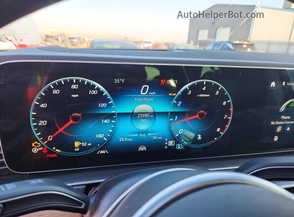 4JGFB4KE8PA919085 2023 MERCEDES-BENZ GLE Gray ხელსაწყოთა პანელის ხედი