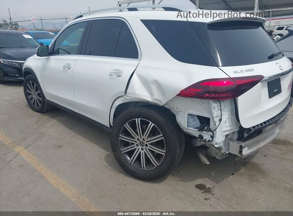 4JGFB5KB1SB303193 2025 MERCEDES-BENZ GLE 450 White 