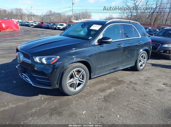 4JGFB5KB2NA686345 2022 MERCEDES-BENZ GLE 450 Black Передня ліва чверть