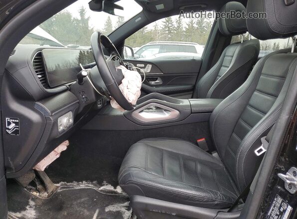 4JGFB5KB7MA554437 2021 MERCEDES-BENZ GLE Black წინა სალონის ხედი