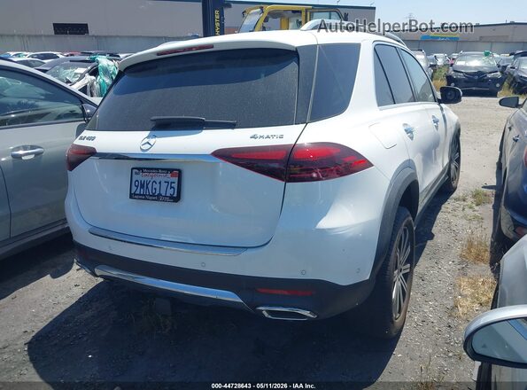 4JGFB5KB7RB123906 2024 MERCEDES-BENZ GLE 450 White Հետևի աջ