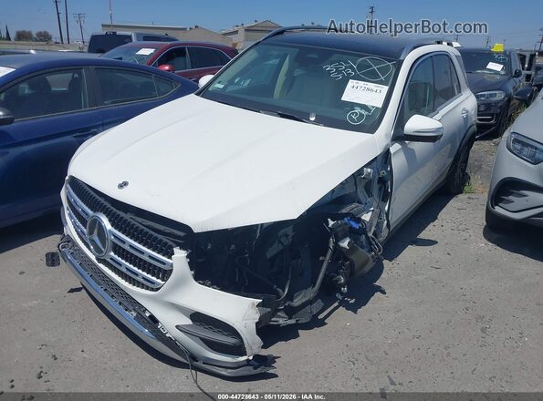 4JGFB5KB7RB123906 2024 MERCEDES-BENZ GLE 450 White Առջևի ձախ երեք քառորդ տեսարան