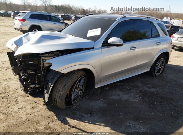 4JGFB5KBXMA323130 2021 MERCEDES-BENZ GLE 450 Silver Front left