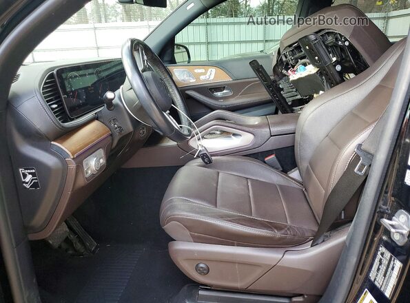 4JGFB5KBXMA374448 2021 MERCEDES-BENZ GLE Black Вид салону спереду