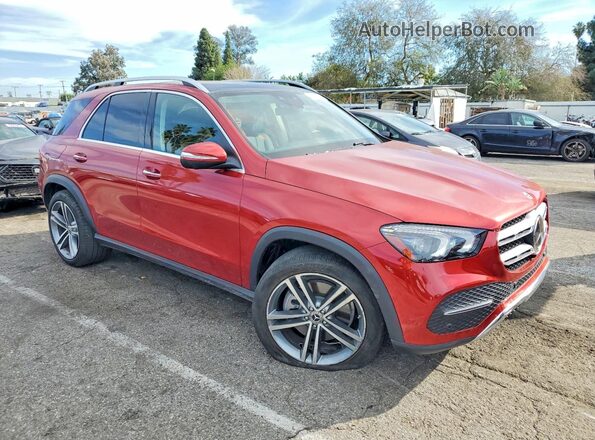 4JGFB5KE5MA373797 2021 MERCEDES-BENZ GLE Red Przód prawy