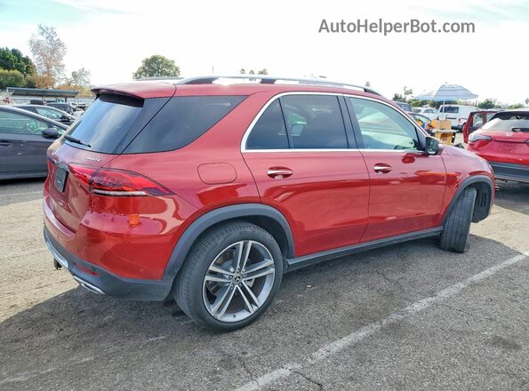 4JGFB5KE5MA373797 2021 MERCEDES-BENZ GLE Red Tył prawy