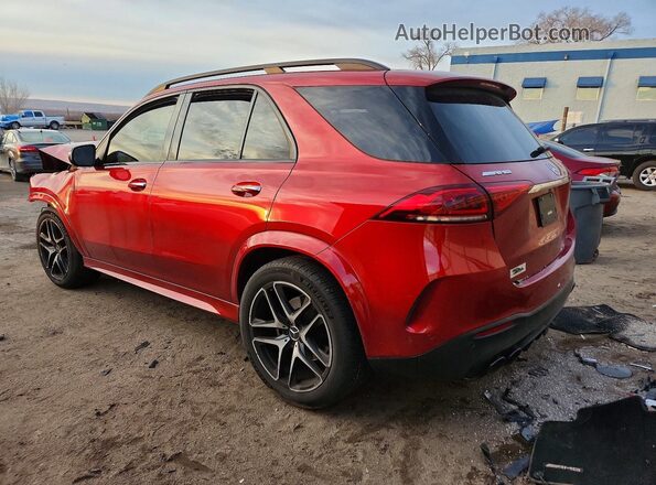 4JGFB6BBXMA294086 2021 MERCEDES-BENZ GLE Red Հետևի ձախ