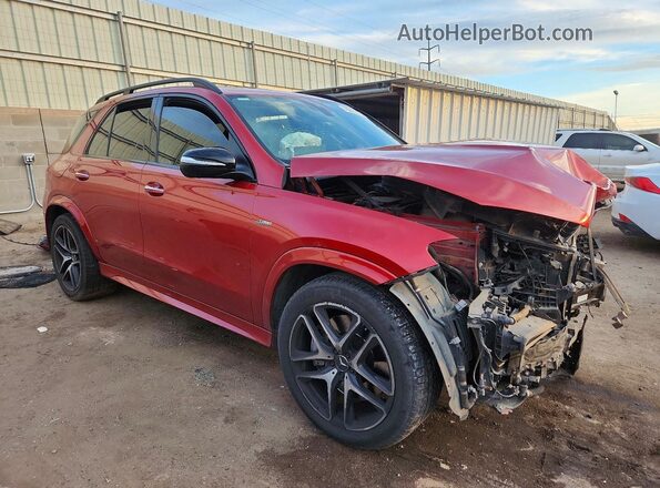 4JGFB6BBXMA294086 2021 MERCEDES-BENZ GLE Red Առջևի աջ