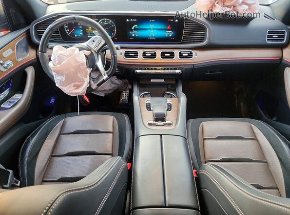 4JGFB6BBXMA294086 2021 MERCEDES-BENZ GLE Red Առջևի վահանակի տեսք