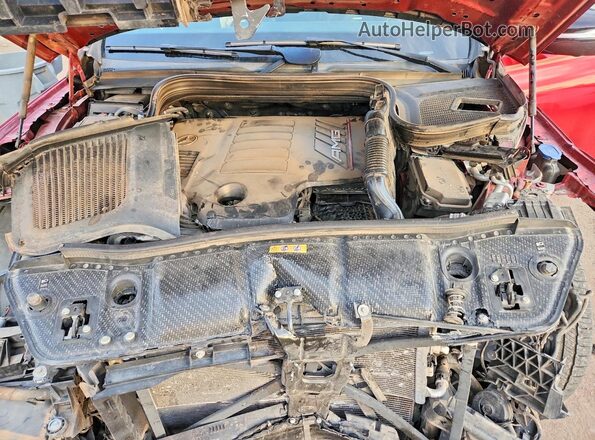 4JGFB6BBXMA294086 2021 MERCEDES-BENZ GLE Red Սալոնի հետևի տեսք
