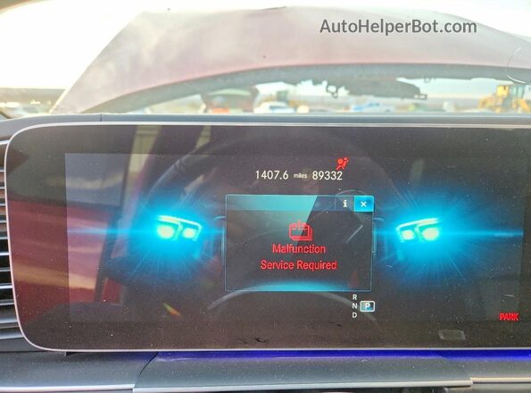 4JGFB6BBXMA294086 2021 MERCEDES-BENZ GLE Red Սարքավորումների վահանակի տեսք
