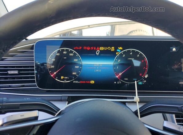 4JGFD5KBXSB355545 2025 MERCEDES-BENZ GLE Gray Սարքավորումների վահանակի տեսք