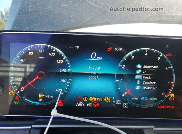 4JGFD6BB4PA947526 2023 MERCEDES-BENZ GLE Gray Vista del cuadro de instrumentos