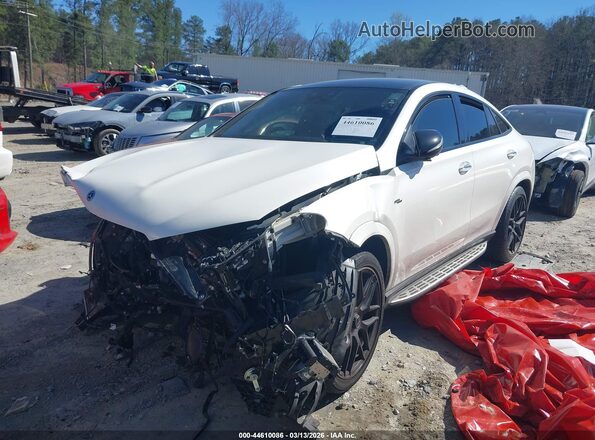 4JGFD6BB6MA185375 2021 MERCEDES-BENZ AMG GLE 53 COUPE White Vista tres cuartos delantera izquierda