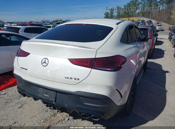 4JGFD6BB6MA185375 2021 MERCEDES-BENZ AMG GLE 53 COUPE White Trasero derecho