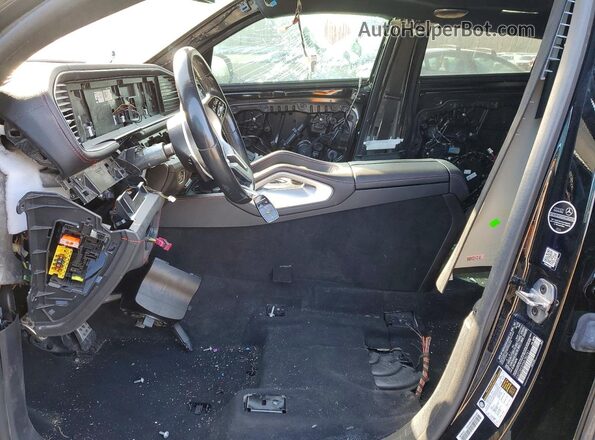 4JGFD8KB9NA782761 2022 MERCEDES-BENZ GLE Black Вид салону спереду