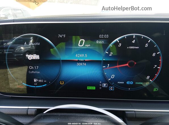 4JGFF5KE2MA434334 2021 MERCEDES-BENZ GLS 450 Gray Vista de los asientos traseros