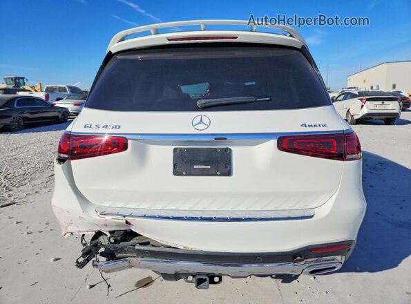 4JGFF5KE3NA748933 2022 MERCEDES-BENZ GLS White Widok z tyłu