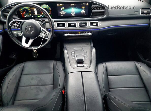 4JGFF5KE4MA476892 2021 MERCEDES-BENZ GLS Black Widok deski rozdzielczej
