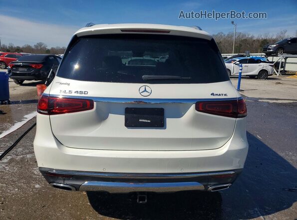 4JGFF5KE6MA373330 2021 MERCEDES-BENZ GLS White Հետևի տեսք