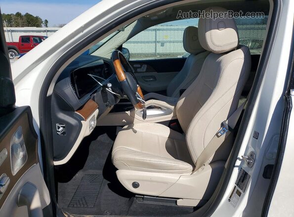 4JGFF5KE6MA373330 2021 MERCEDES-BENZ GLS White Սալոնի դիմացի տեսք