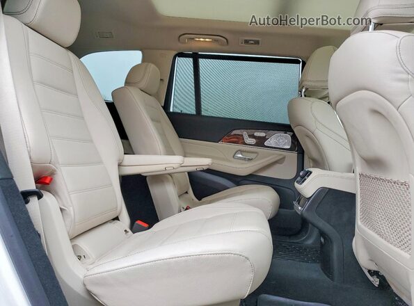 4JGFF5KE6MA396316 2021 MERCEDES-BENZ GLS White Rear interior view