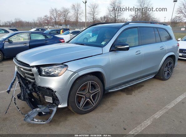 4JGFF5KE6SB391026 2025 MERCEDES-BENZ GLS 450 Silver Передня ліва чверть