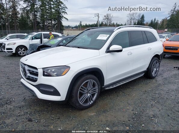 4JGFF5KE8MA559192 2021 MERCEDES-BENZ GLS 450 White Передня ліва чверть