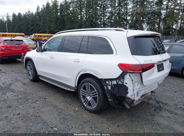 4JGFF5KE8MA559192 2021 MERCEDES-BENZ GLS 450 White Задня ліва чверть