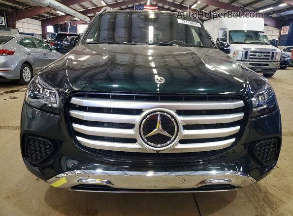 4JGFF5KEXRB076563 2024 MERCEDES-BENZ GLS Зеленый Вид спереди