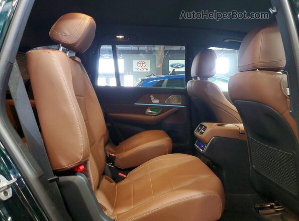 4JGFF5KEXRB076563 2024 MERCEDES-BENZ GLS Зеленый Вид задней части салона