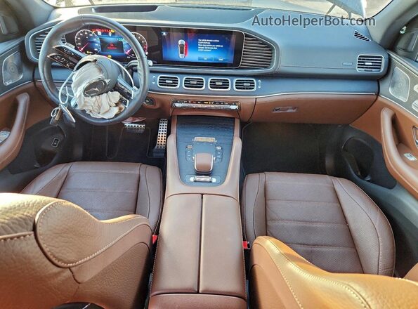 4JGFF8FE1RB135849 2024 MERCEDES-BENZ GLS Green წინა პანელის ხედი