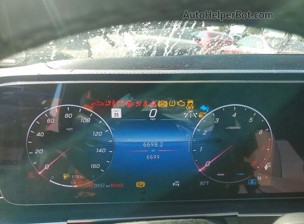 4JGFF8FE3SB277755 2025 MERCEDES-BENZ GLS White Widok zestawu wskaźników