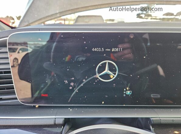 4JGFF8GE1MA419415 2021 MERCEDES-BENZ GLS Black Widok zestawu wskaźników