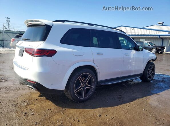 4JGFF8GE2MA487612 2021 MERCEDES-BENZ GLS White Задня права чверть