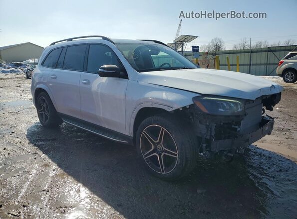 4JGFF8GE2MA487612 2021 MERCEDES-BENZ GLS White Передня права чверть