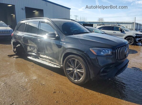 4JGFF8KEXPB018192 2023 MERCEDES-BENZ GLS Черный Передняя правая четверть