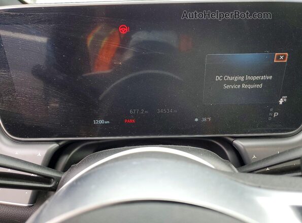 4JGGM1CB2PA024080 2023 MERCEDES-BENZ EQE Gray Instrument cluster view