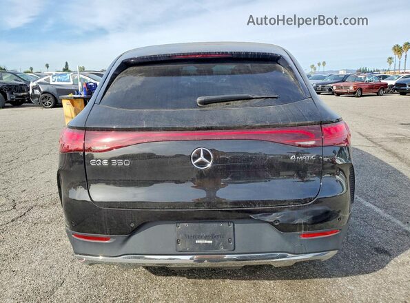 4JGGM1CB7PA035592 2023 MERCEDES-BENZ EQE Black Widok z tyłu