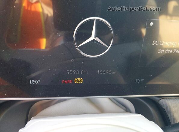 4JGGM1CB8PA029669 2023 MERCEDES-BENZ EQE Blue Instrument cluster view
