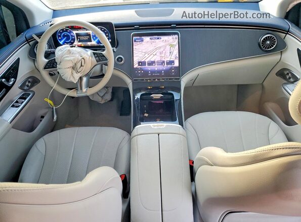 4JGGM1CB8PA029669 2023 MERCEDES-BENZ EQE Blue Dashboard view